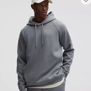 Smooth Spacer Classic-Fit Pullover Hoodie- Solar Grey - M